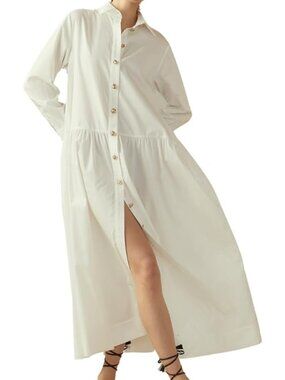 Cynthia Rowley Solid Perennial Shirt Dress